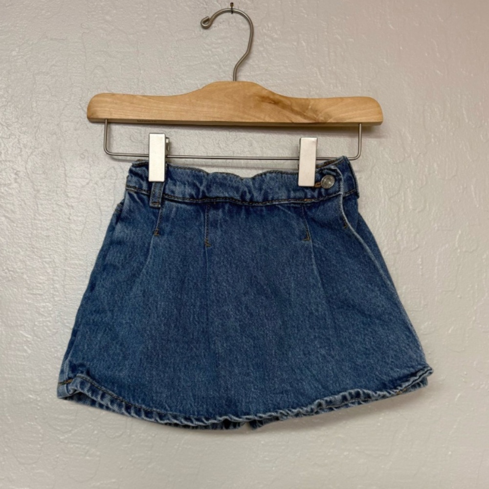 $18 ADD ON zara denim skort hanna andersson mini boden kate Quinn little co h&m